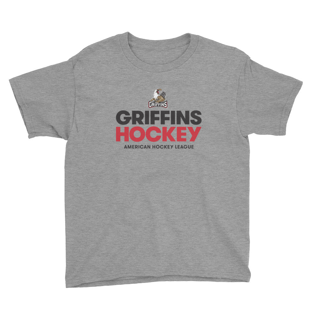 Grand Rapids Griffins Hockey Youth Short Sleeve T-Shirt