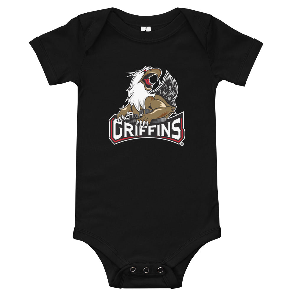 Grand Rapids Griffins Primary Logo Onesie