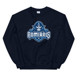 Milwaukee Admirals Adult Primary Logo Crewneck Sweatshirt