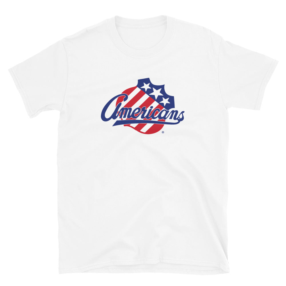 Rochester Americans Adult Primary Logo Short-Sleeve T-Shirt