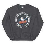 San Diego Gulls Adult Faceoff Crewneck Sweatshirt