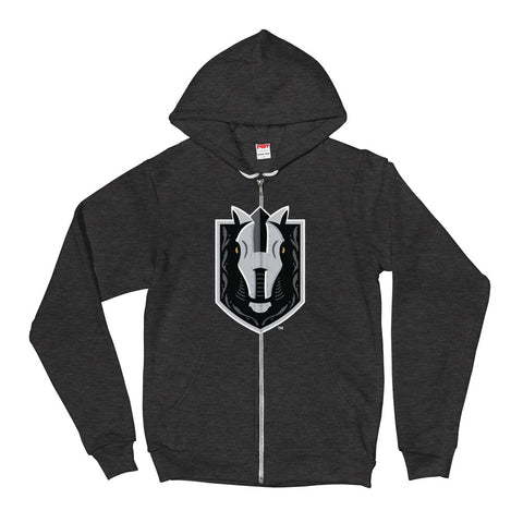 Henderson Silver Knights Adult Primary Logo Zip Up Hoodie