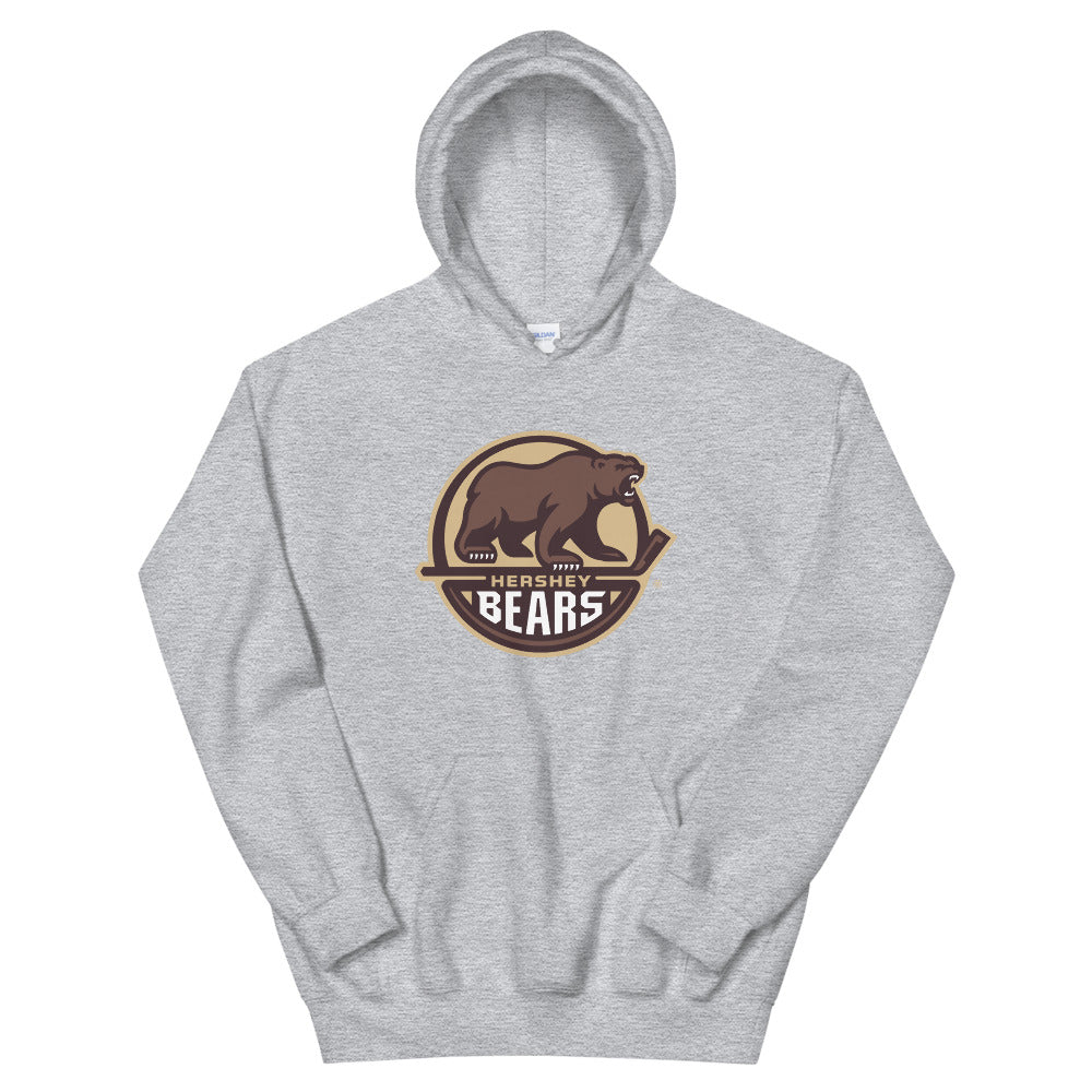 Hershey Bears Adult Primary Logo Pullover Hoodie