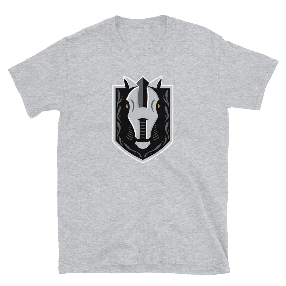 Henderson Silver Knights Adult Primary Logo Short Sleeve T-Shirt