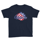 Rochester Americans Primary Logo Youth Short Sleeve T-Shirt