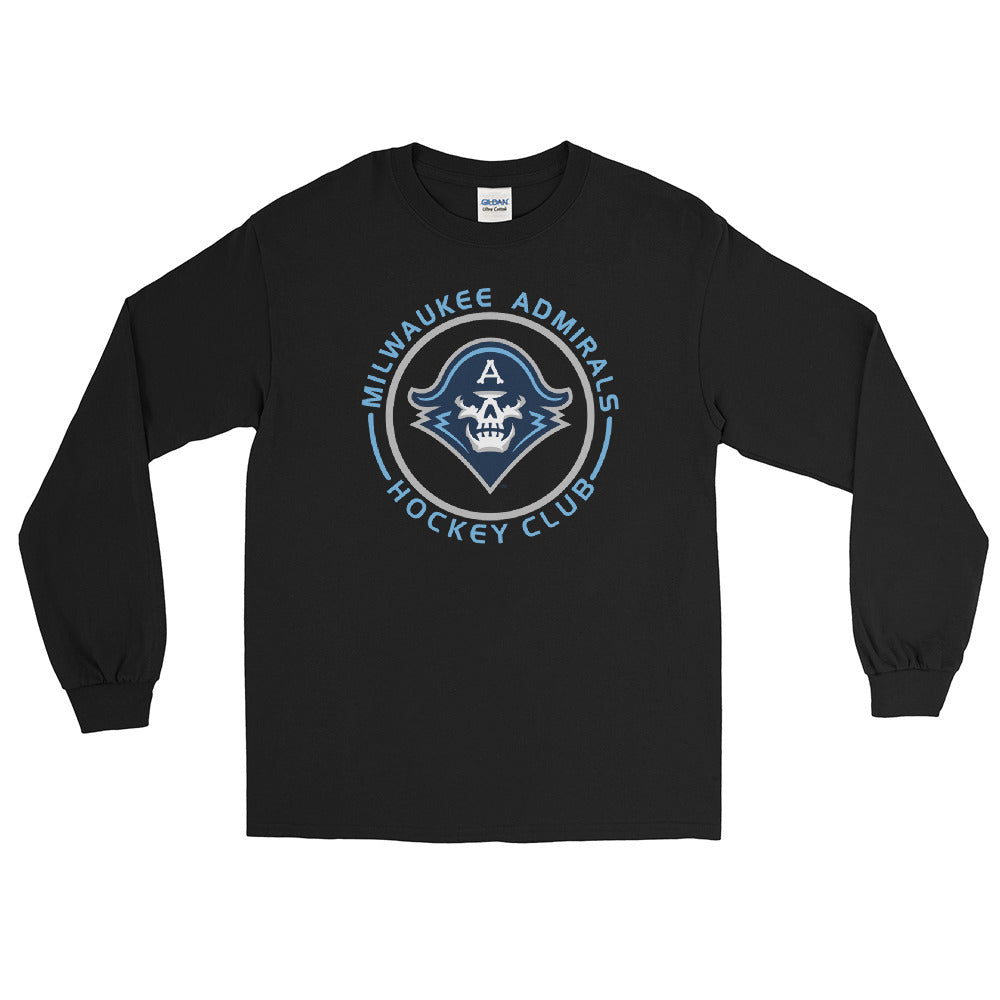 Milwaukee Admirals Adult Faceoff Long Sleeve Shirt