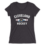Cleveland Monsters Ladies' Established Short Sleeve T-shirt