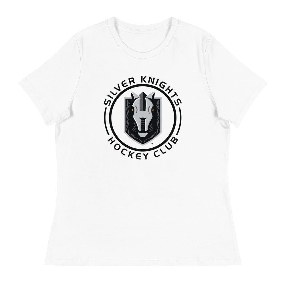 Henderson Silver Knights Women's Faceoff Relaxed T-Shirt