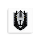 Henderson Silver Knights Primary Logo Canvas