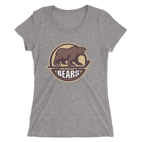 Hershey Bears Ladies' Primary Logo Short Sleeve T-shirt