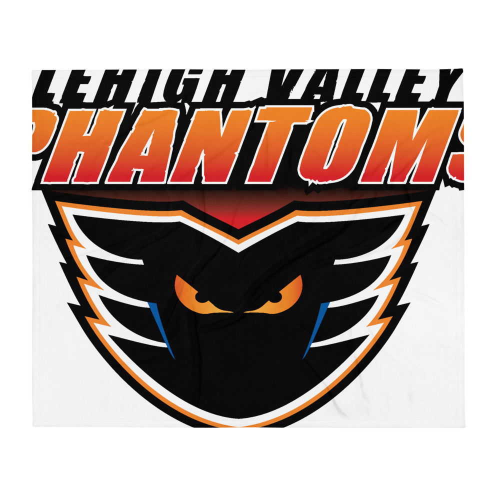 Lehigh Valley Phantoms Primary Logo Throw Blanket