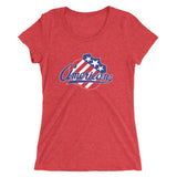 Rochester Americans Primary Logo Ladies' Short Sleeve T-shirt