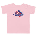 Rochester Americans Primary Logo Toddler Short Sleeve T-Shirt