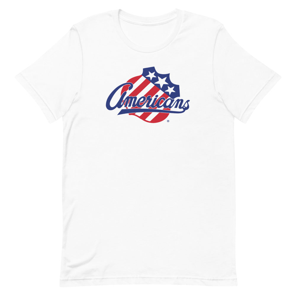 Rochester Americans Adult Primary Logo Short-Sleeve T-Shirt