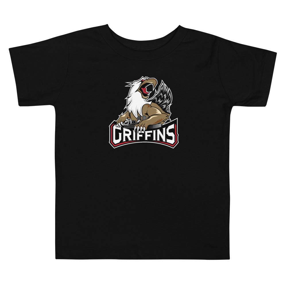 Grand Rapids Griffins Primary Logo Toddler Short Sleeve Tee
