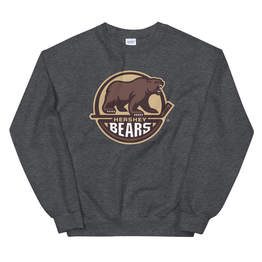 Hershey Bears Adult Primary Logo Crewneck Sweatshirt