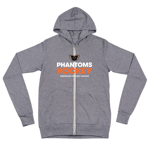 Lehigh Valley Phantoms Hockey Adult Full Zip Hoodie