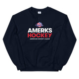 Rochester Americans Hockey Adult Crewneck Sweatshirt