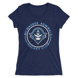 Milwaukee Admirals Ladies' Faceoff Short Sleeve T-shirt