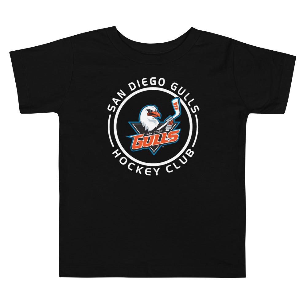 San Diego Gulls Toddler Faceoff Short Sleeve T-Shirt
