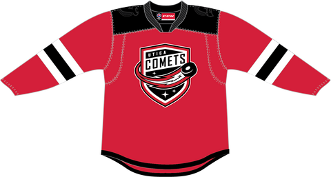 Utica Comets 2022-2023 Autographed Team Logo 11x14 NJ Devils