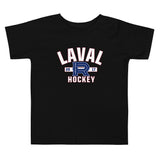 Laval Rocket Established Logo Toddler Short Sleeve T-Shirt