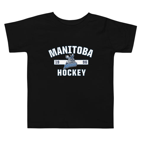 Manitoba Moose Established Logo Toddler Short Sleeve T-Shirt