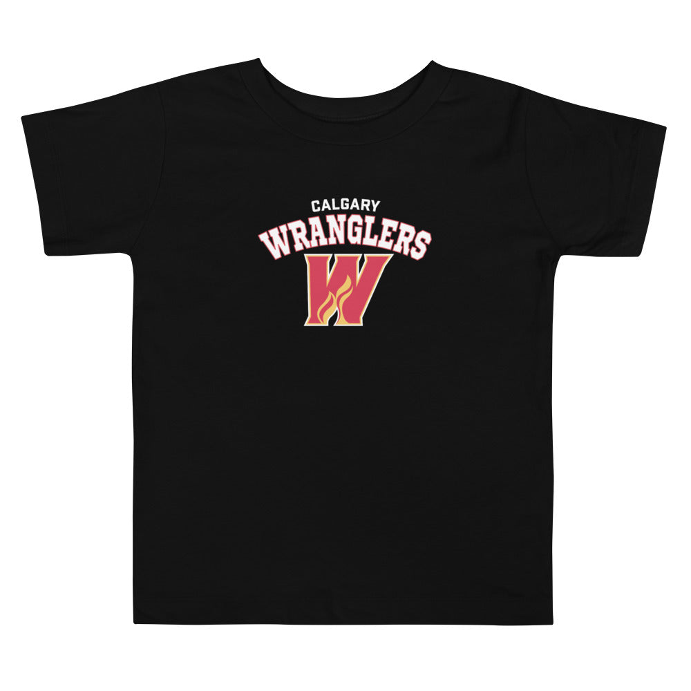 Calgary Wranglers Arch Toddler Short Sleeve Tee