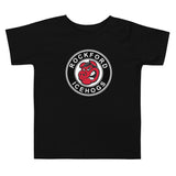 Rockford IceHogs Primary Logo Toddler Short Sleeve T-Shirt