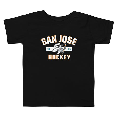 San Jose Barracuda Established Toddler Short Sleeve T-Shirt