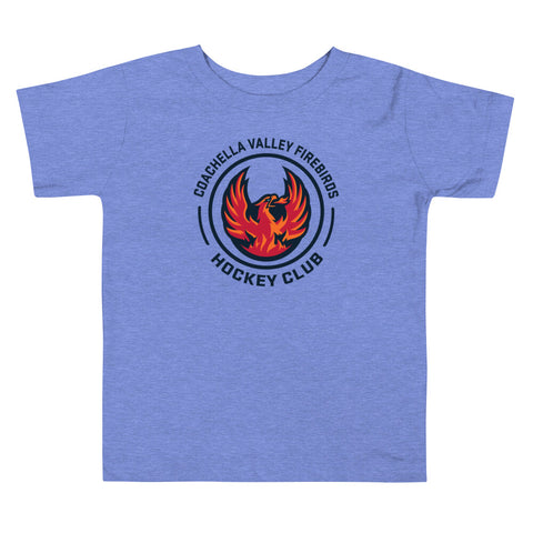 Coachella Valley Firebirds Faceoff Toddler Short Sleve T-shirt