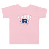 Laval Rocket Established Logo Toddler Short Sleeve T-Shirt