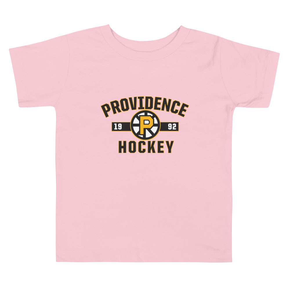 Providence Bruins Established Logo Toddler Short Sleeve T-Shirt