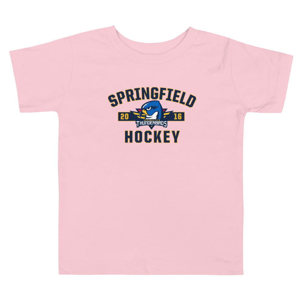 Springfield Thunderbirds Established Logo Toddler Short Sleeve T-Shirt
