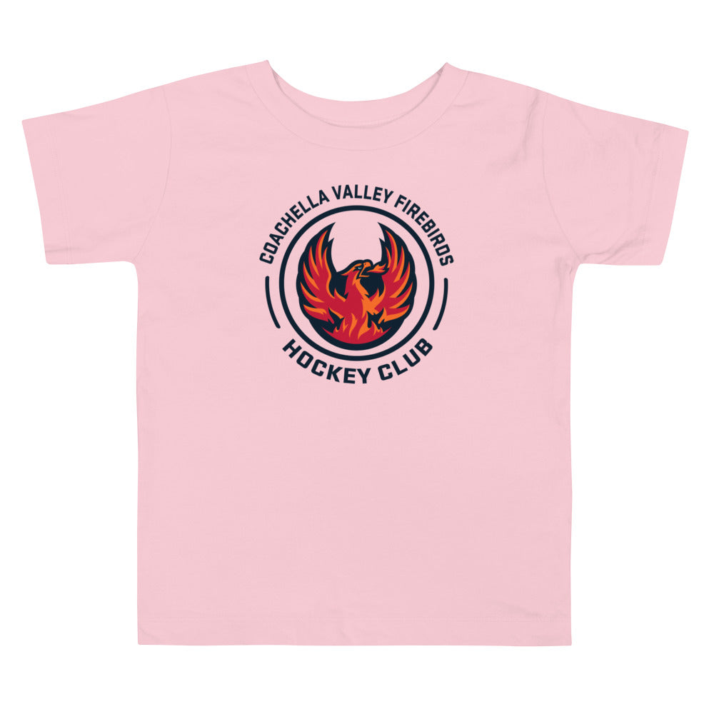 Coachella Valley Firebirds Faceoff Toddler Short Sleve T-shirt