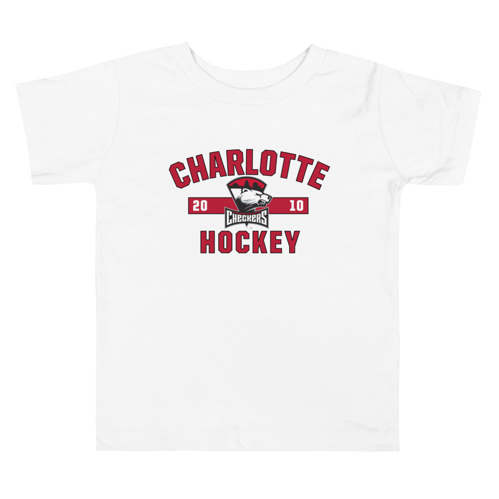 Charlotte Checkers Established Logo Toddler Short Sleeve T-Shirt