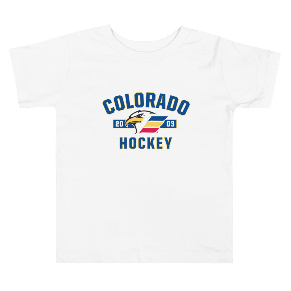 Colorado Eagles Established Logo Toddler Short Sleeve T-Shirt