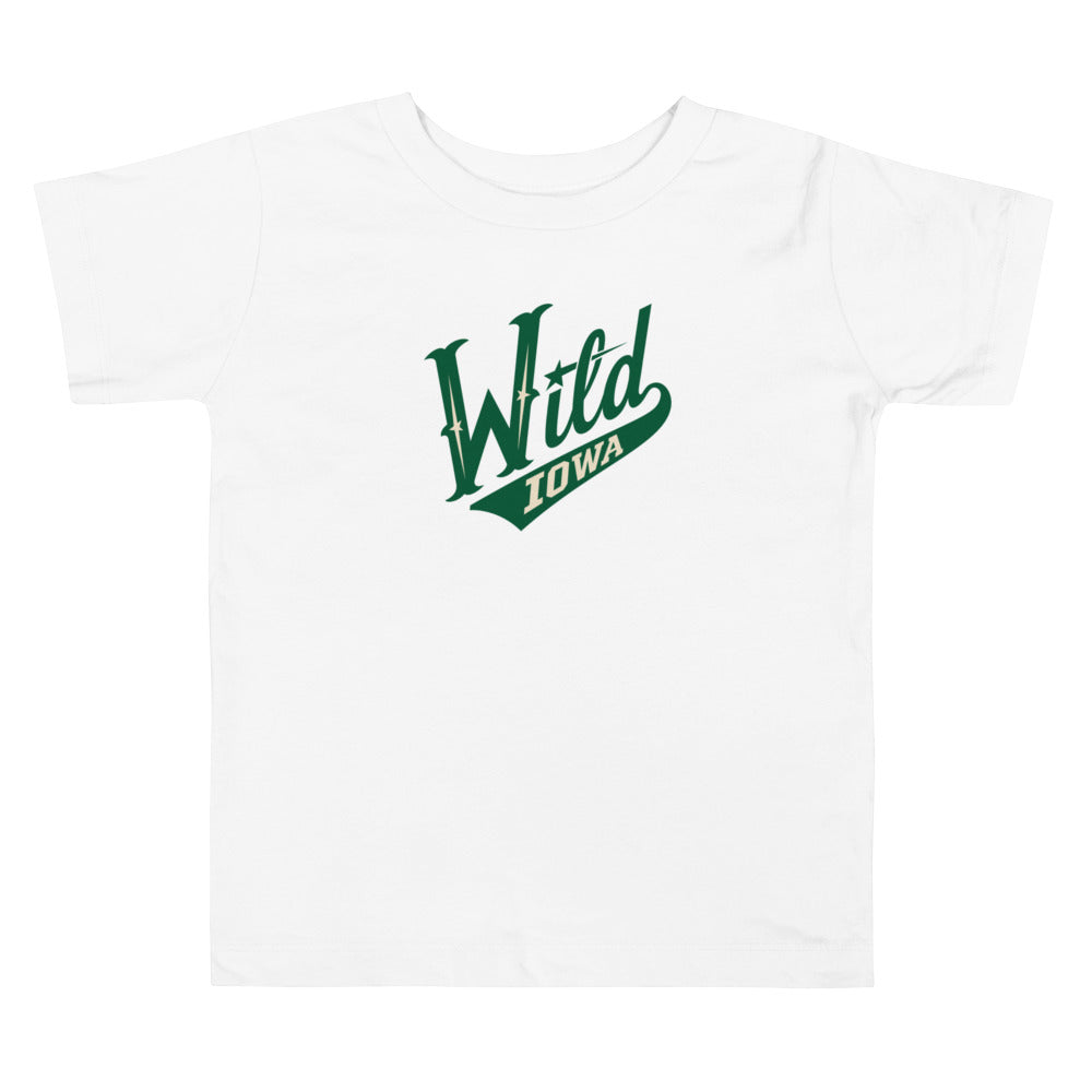 Iowa Wild Youth Primary Logo Toddler Short Sleeve T-Shirt
