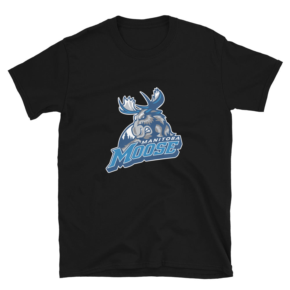 Manitoba Moose Adult Primary Logo Short-Sleeve T-Shirt