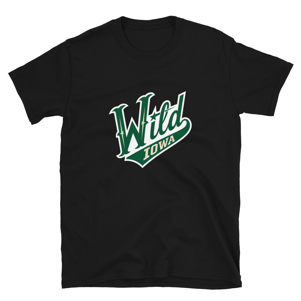 Iowa Wild Adult Primary Logo Short Sleeve T-Shirt