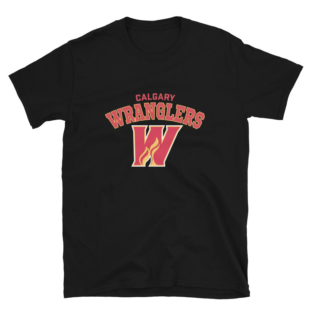 Calgary Wranglers Adult Arch Short-Sleeve T-Shirt