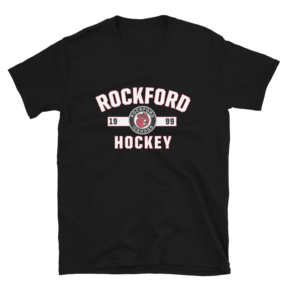 Rockford IceHogs Adult Established Short Sleeve T-Shirt