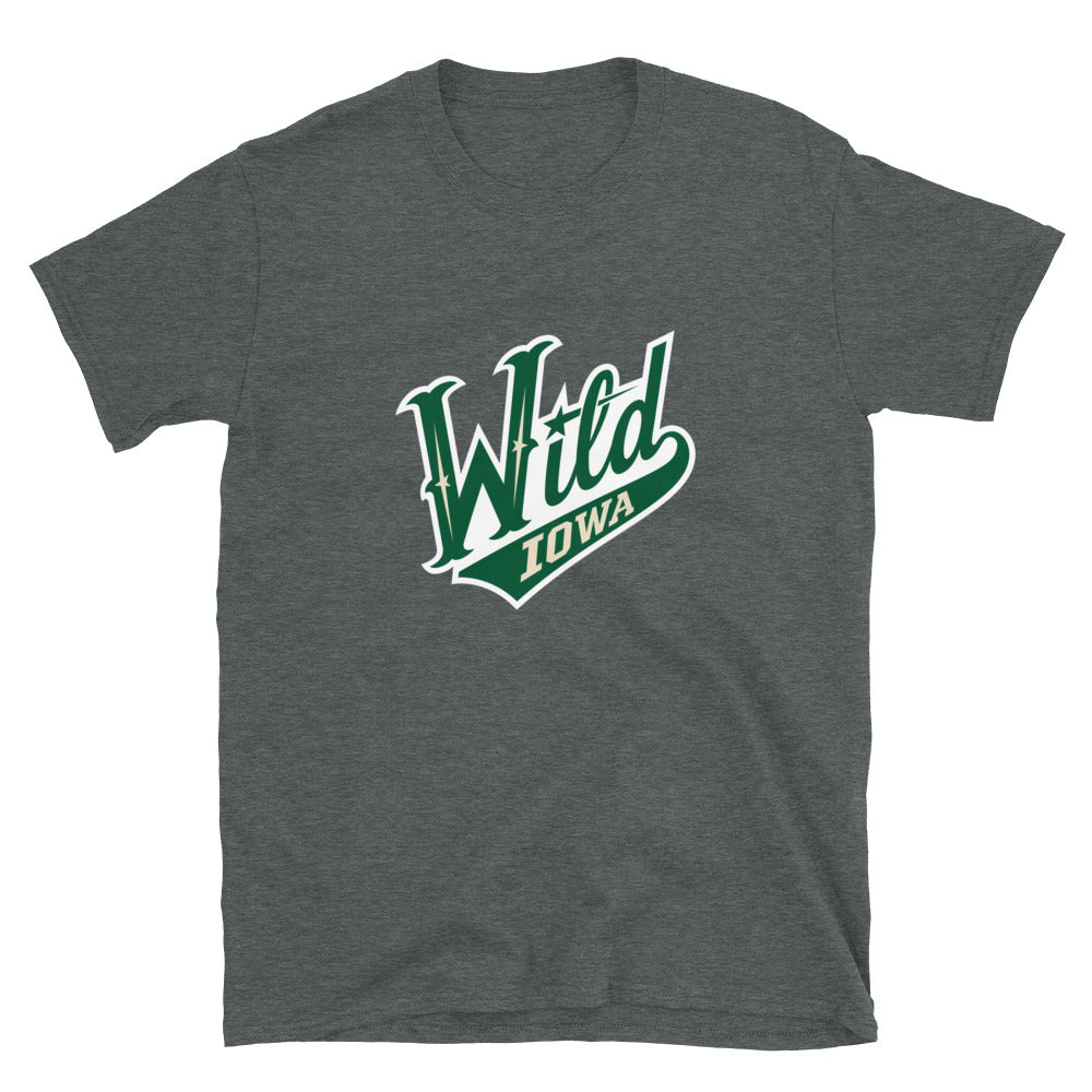 Iowa Wild Adult Primary Logo Short Sleeve T-Shirt