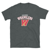 Calgary Wranglers Adult Arch Short Sleeve T-Shirt