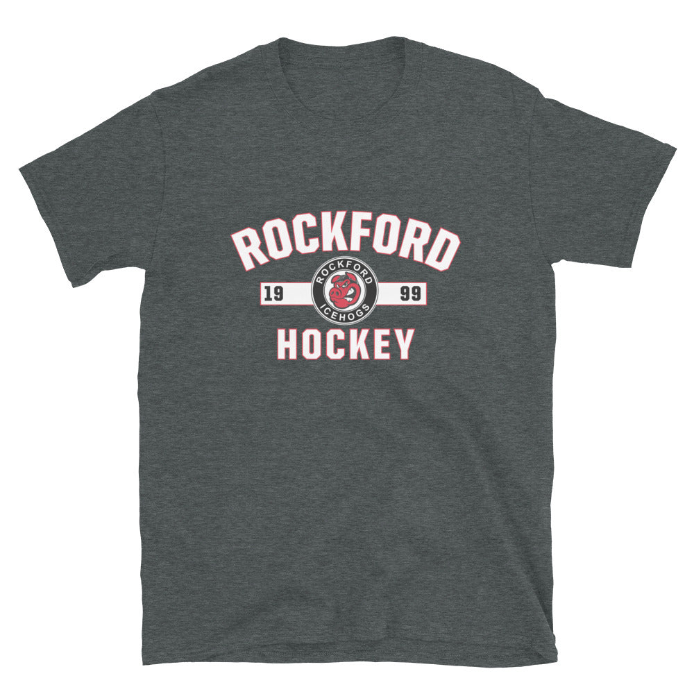 Rockford IceHogs Adult Established Short Sleeve T-Shirt