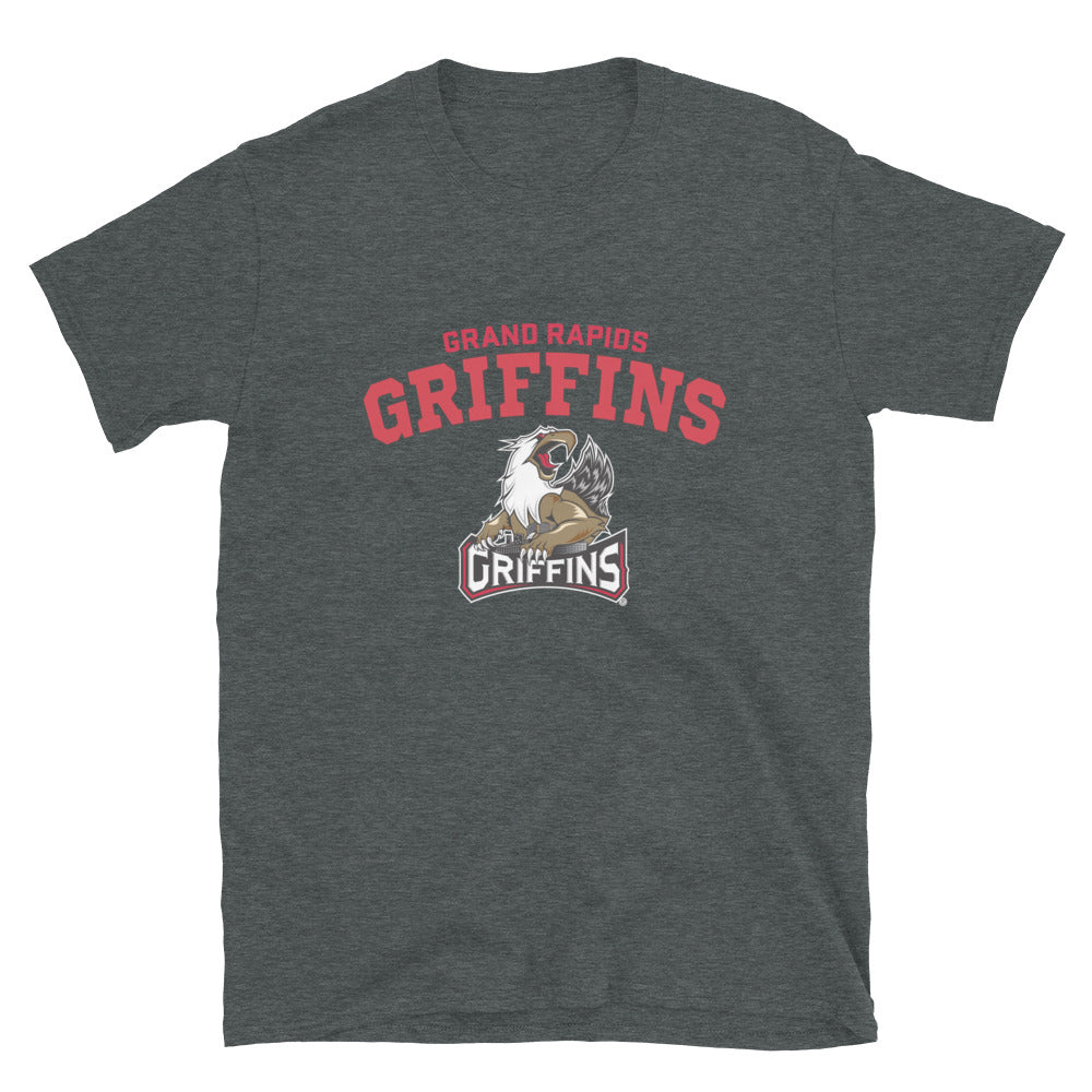 Grand Rapids Griffins Adult Arch Short Sleeve T-Shirt