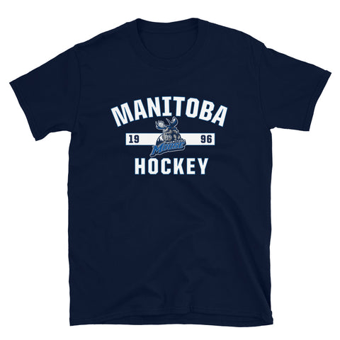 Manitoba Moose Adult Established Softstyle Short-Sleeve T-Shirt