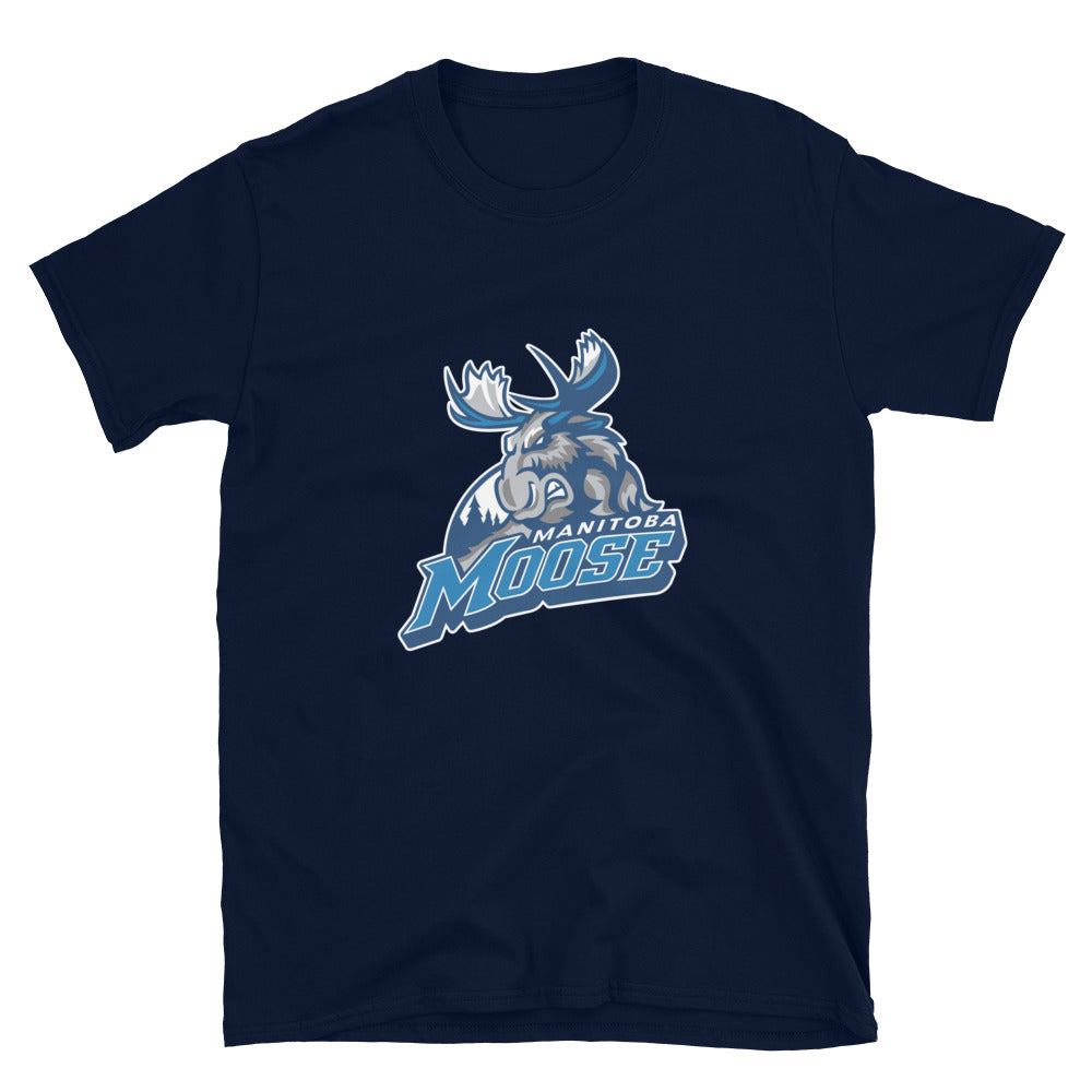 Manitoba Moose Adult Primary Logo Short-Sleeve T-Shirt