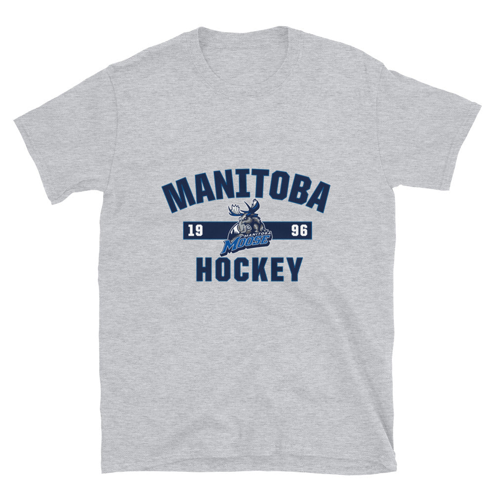 Manitoba Moose Adult Established Logo Short-Sleeve T-Shirt