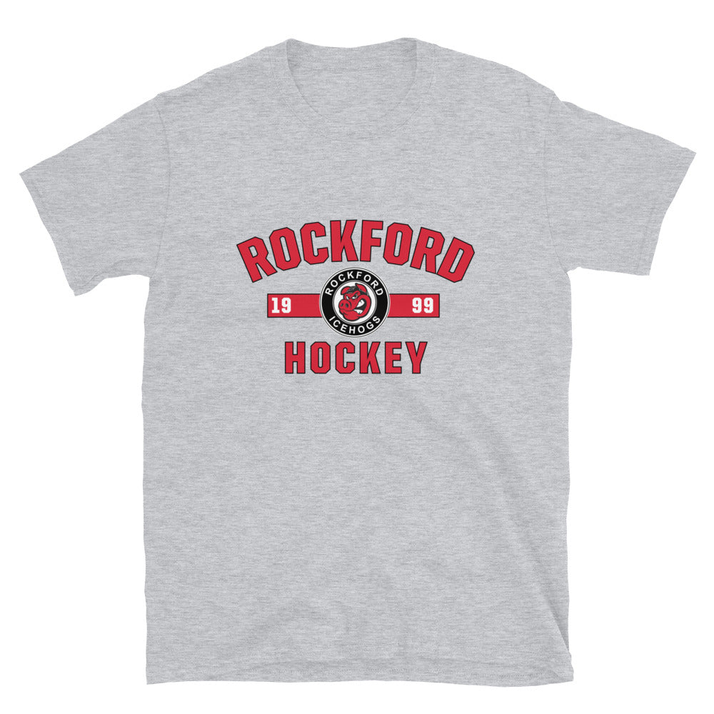 Rockford IceHogs Adult Established Short Sleeve T-Shirt